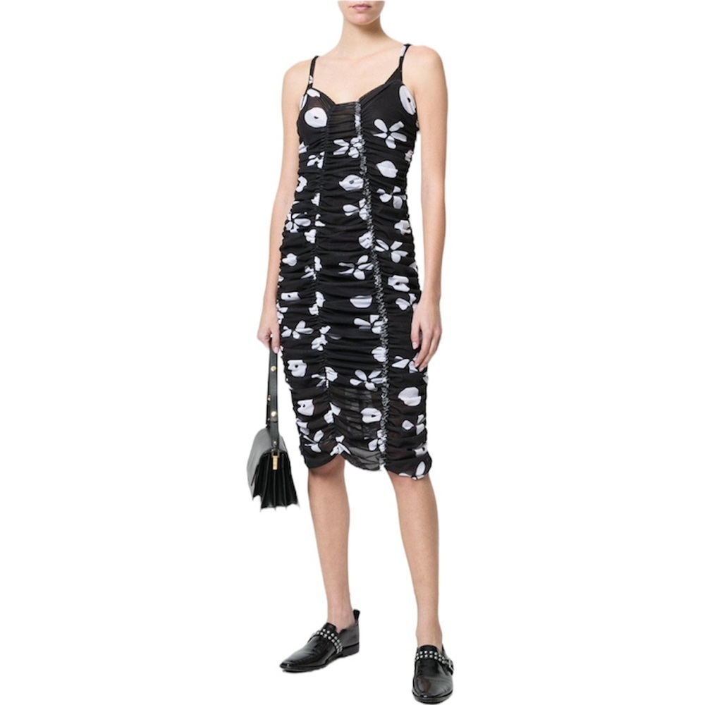 Molly Goddard Black and White Scarlett Dress sz 8 - Picture 2 of 12
